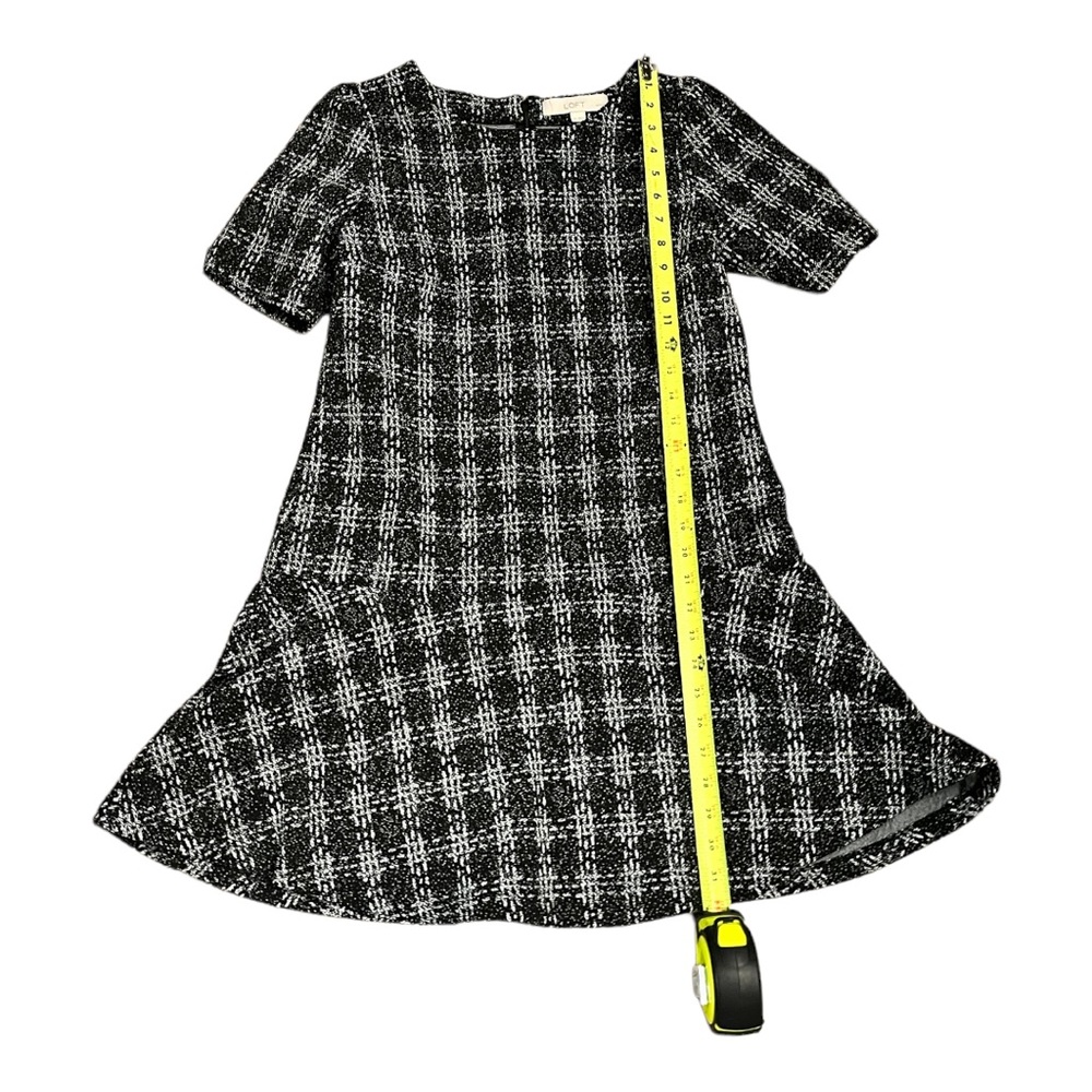 Gossip girl preppy Loft petites peplum plaid drop waist dress size SP - Picture 8 of 9
